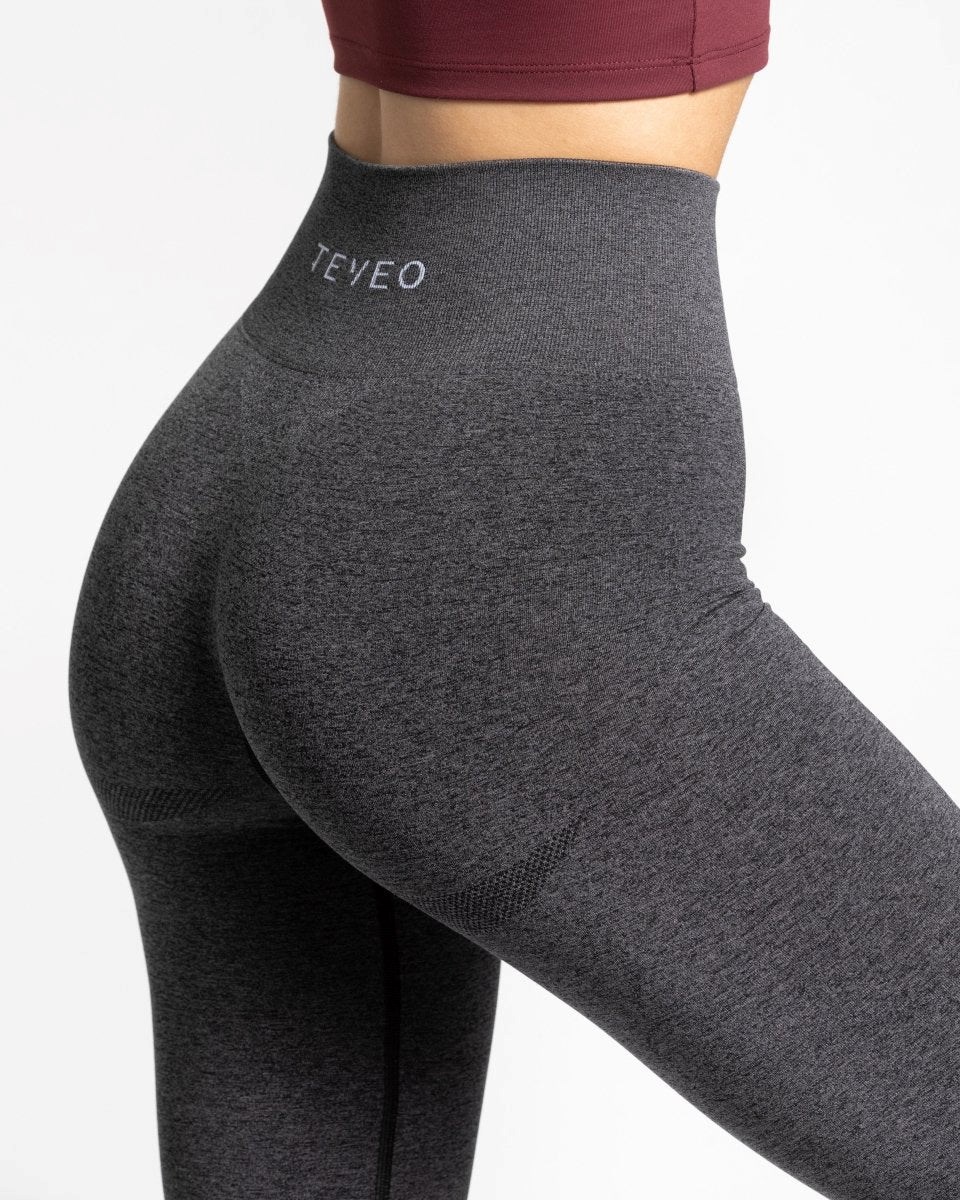 TEVEO Classy Leggings Ciemny Szare | 17690NHCG