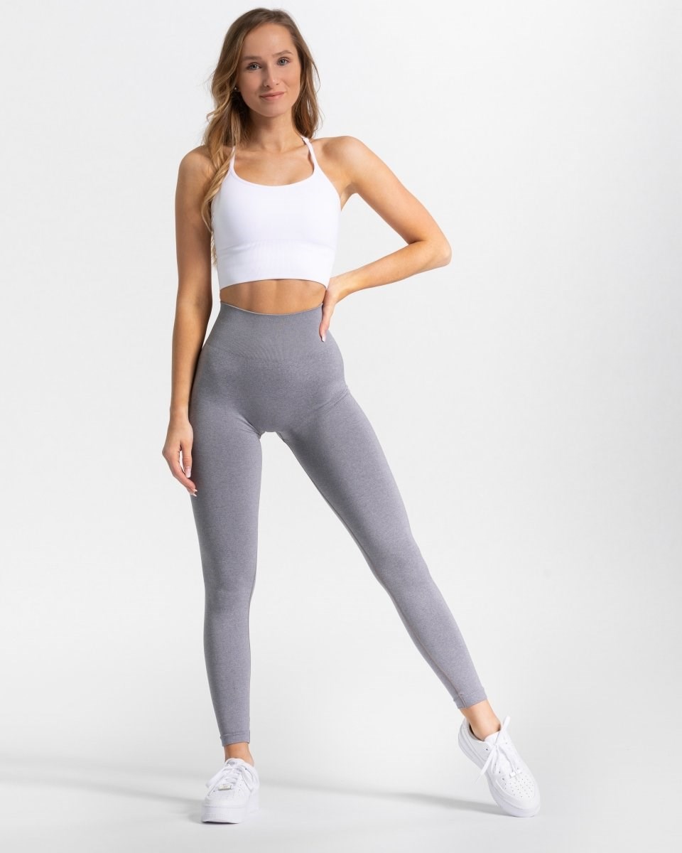 TEVEO Classy Leggings Gray | 97825PXSH