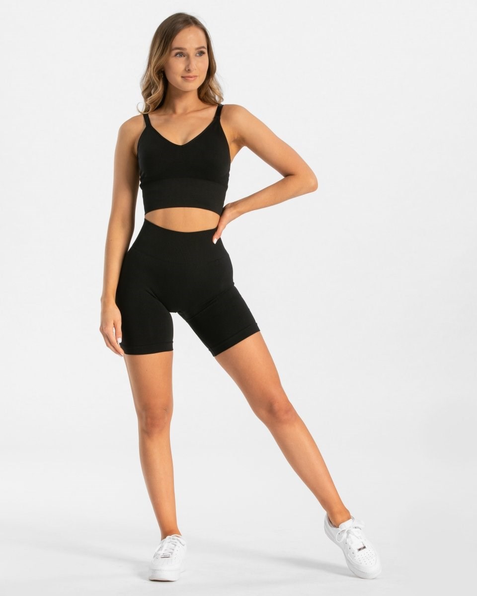 TEVEO Classy Shorts Czarne | 81259TRFY