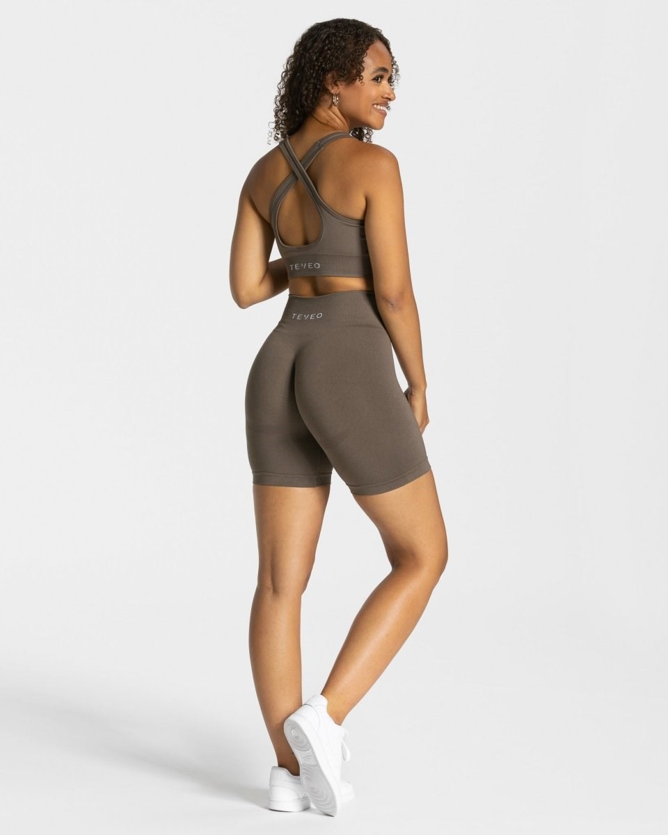 TEVEO Classy Shorts Taupe | 45108KWLE