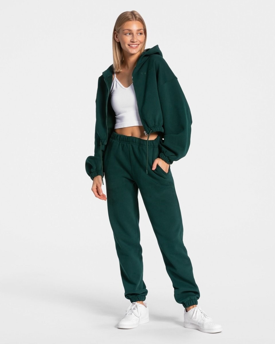 TEVEO Iconic Oversized Jogger Ciemny Zielone | 98614CHJN