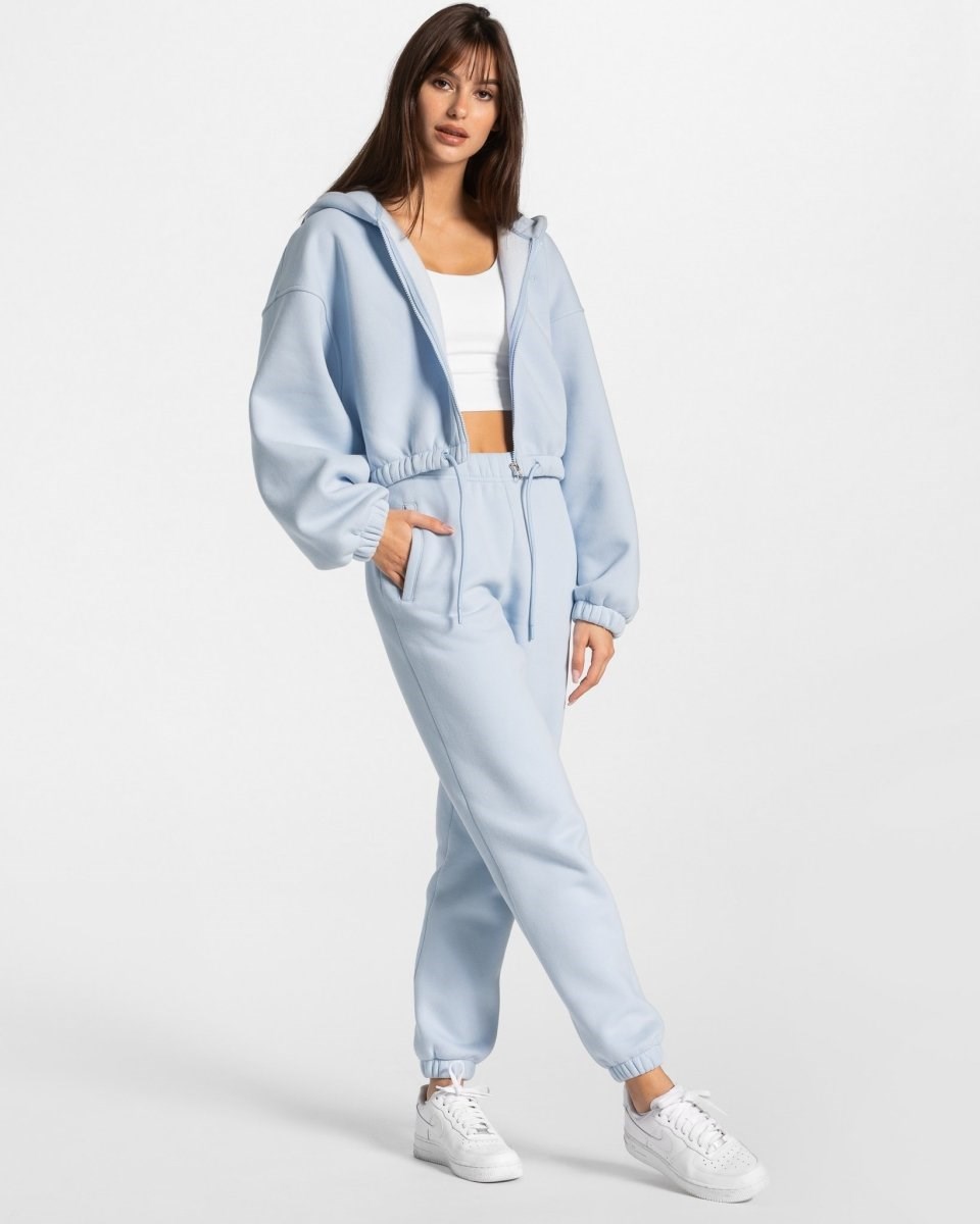 TEVEO Iconic Oversized Jogger Niebieskie | 86720VZOP