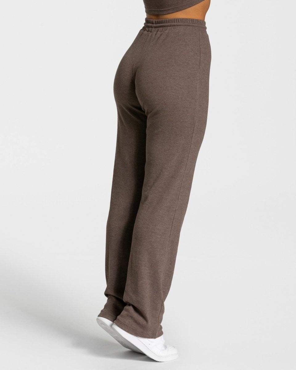 TEVEO Lounge Pants Ciemny Brązowe | 21038DXEO