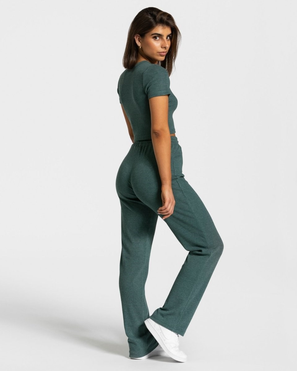 TEVEO Lounge Pants Ciemny Zielone | 58170KDCO