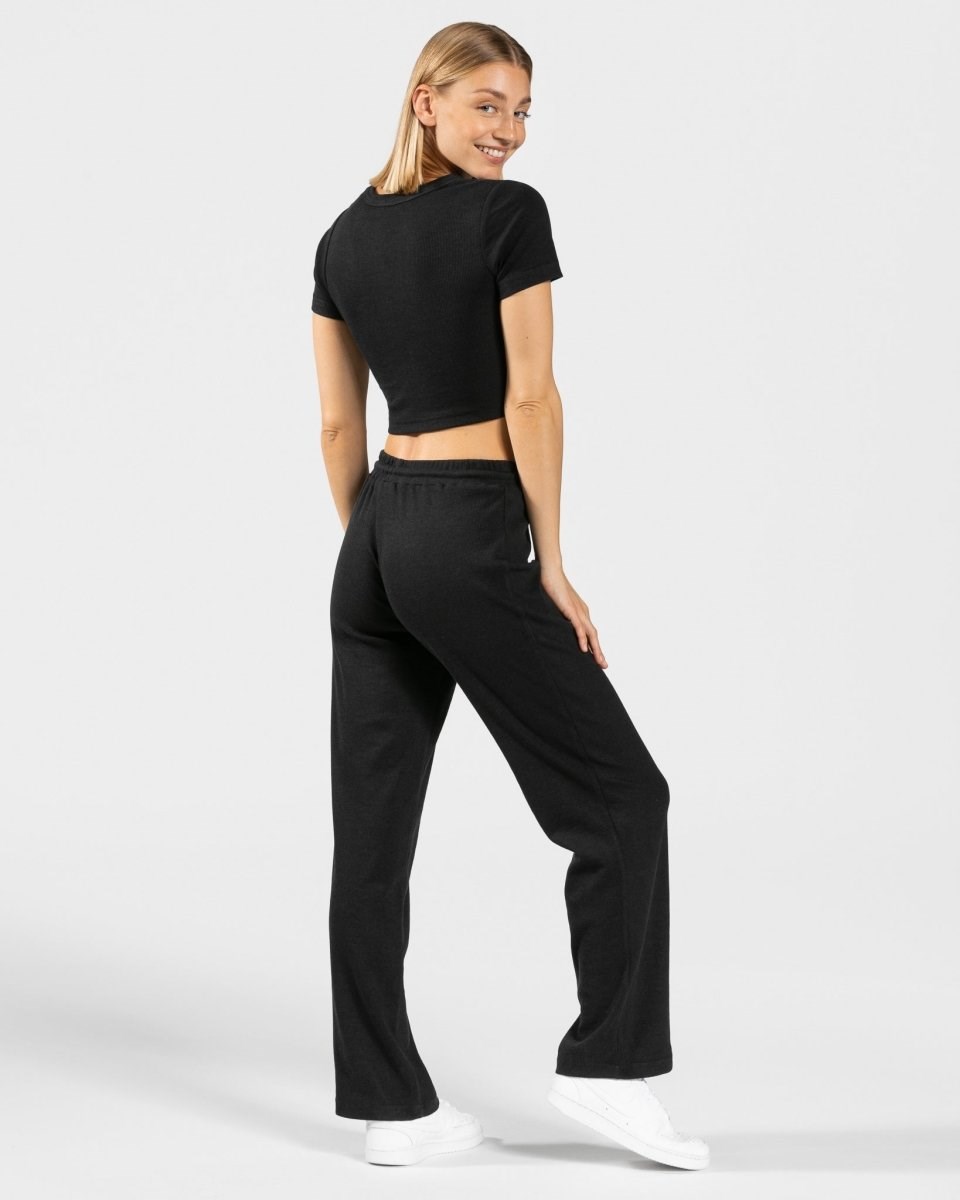 TEVEO Lounge Pants Czarne | 71892XSWR