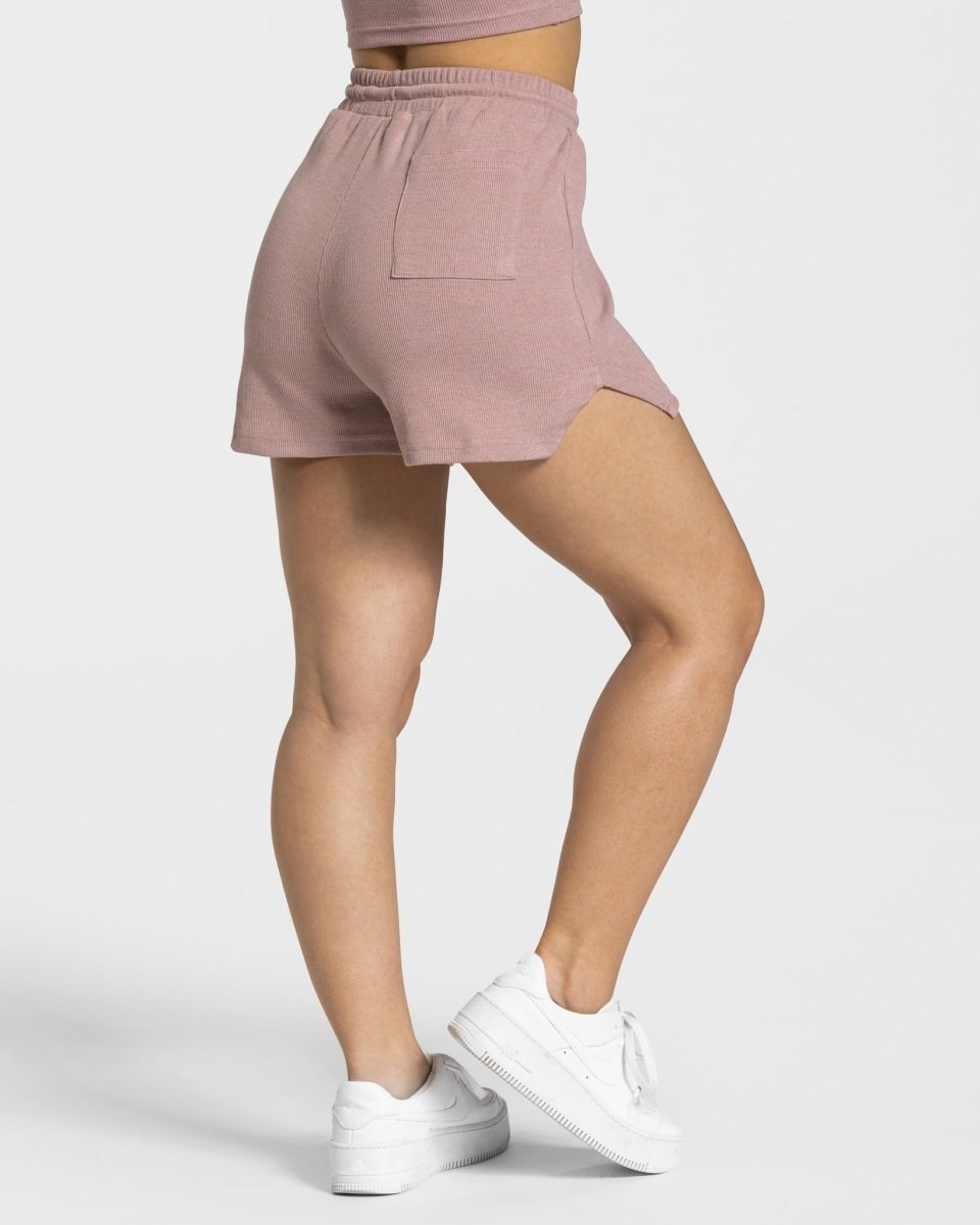 TEVEO Lounge Shorts Różowe | 82073CMTR