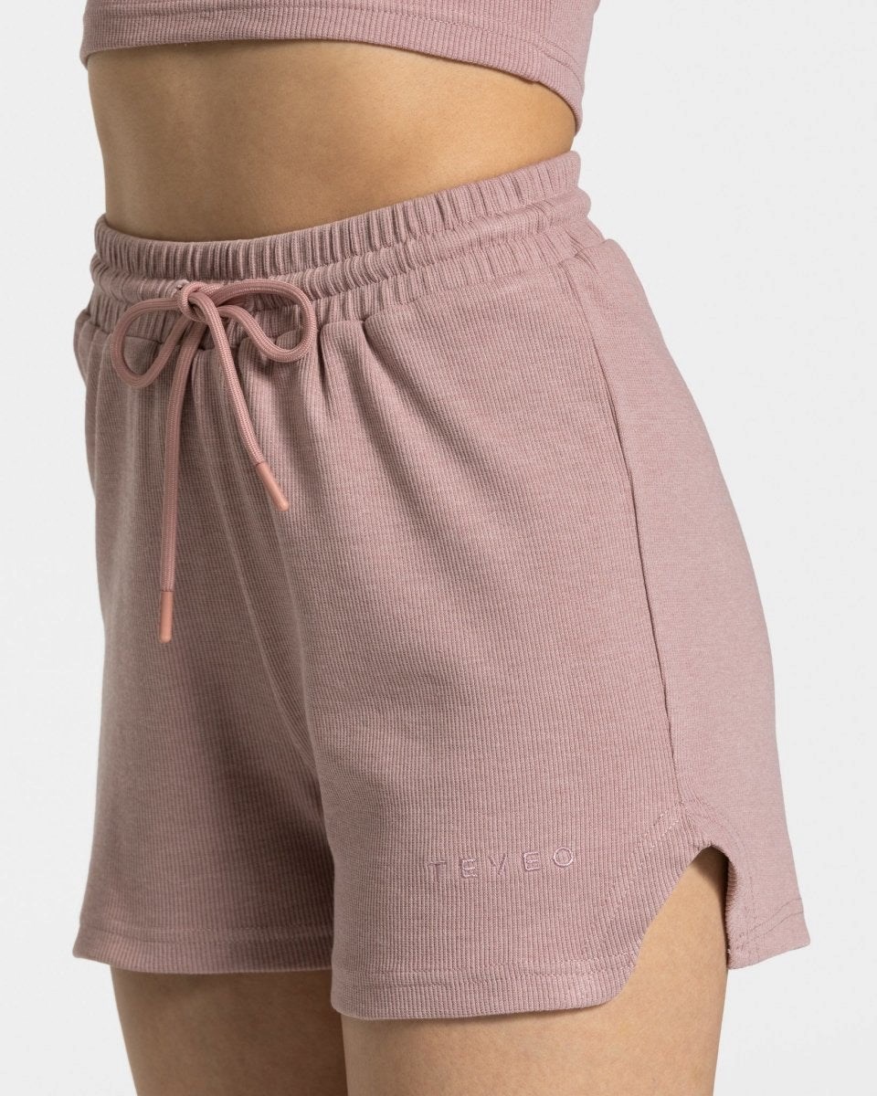 TEVEO Lounge Shorts Różowe | 82073CMTR