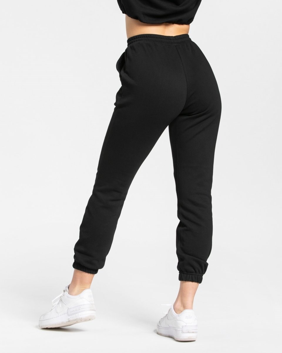 TEVEO Oversized Jogger Czarne | 04638XIHE