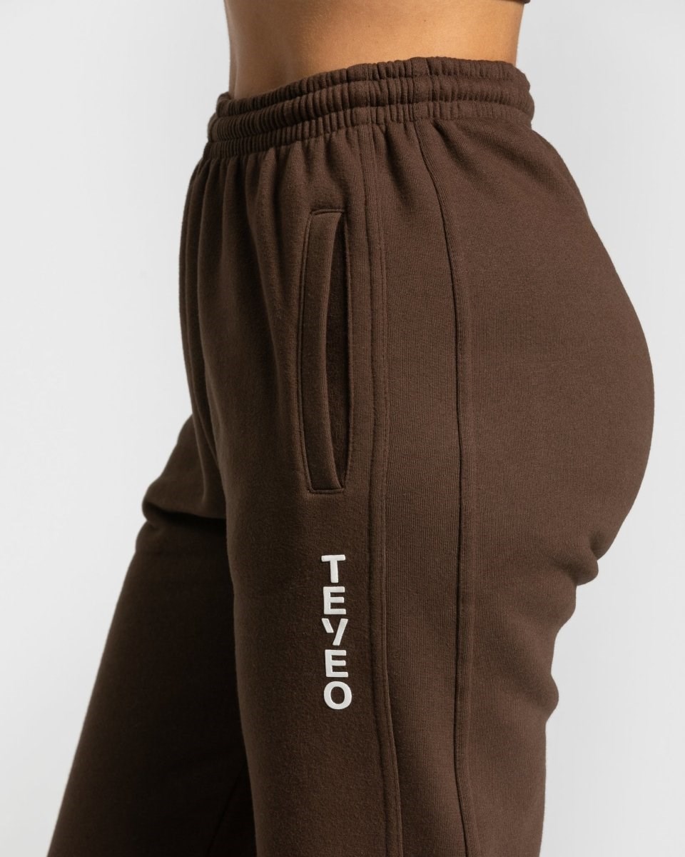 TEVEO Sassy Slit Jogger Braun | 28015RKBI