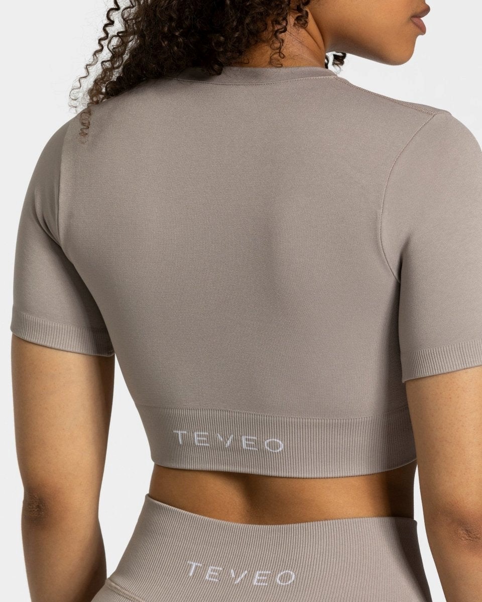 TEVEO Sensation Crop Top Stone | 10234TGCL