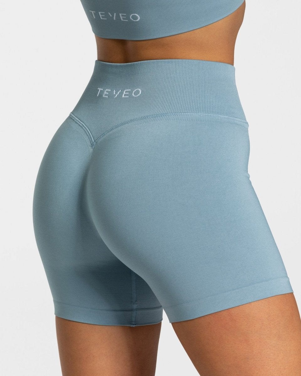 TEVEO Sensation Mini Shorts Niebieskie | 94061CTYL