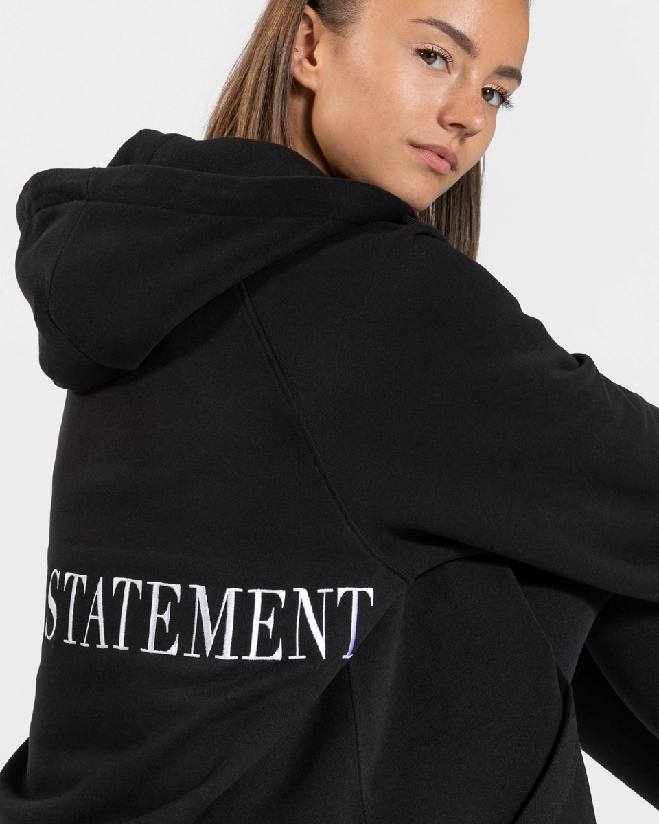 TEVEO Statement Oversized Jackets Czarne | 08127XLEB