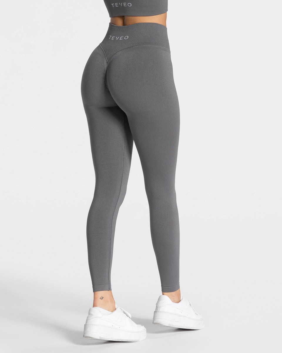 TEVEO Statement Scrunch Leggings Graphit | 51824MZJB