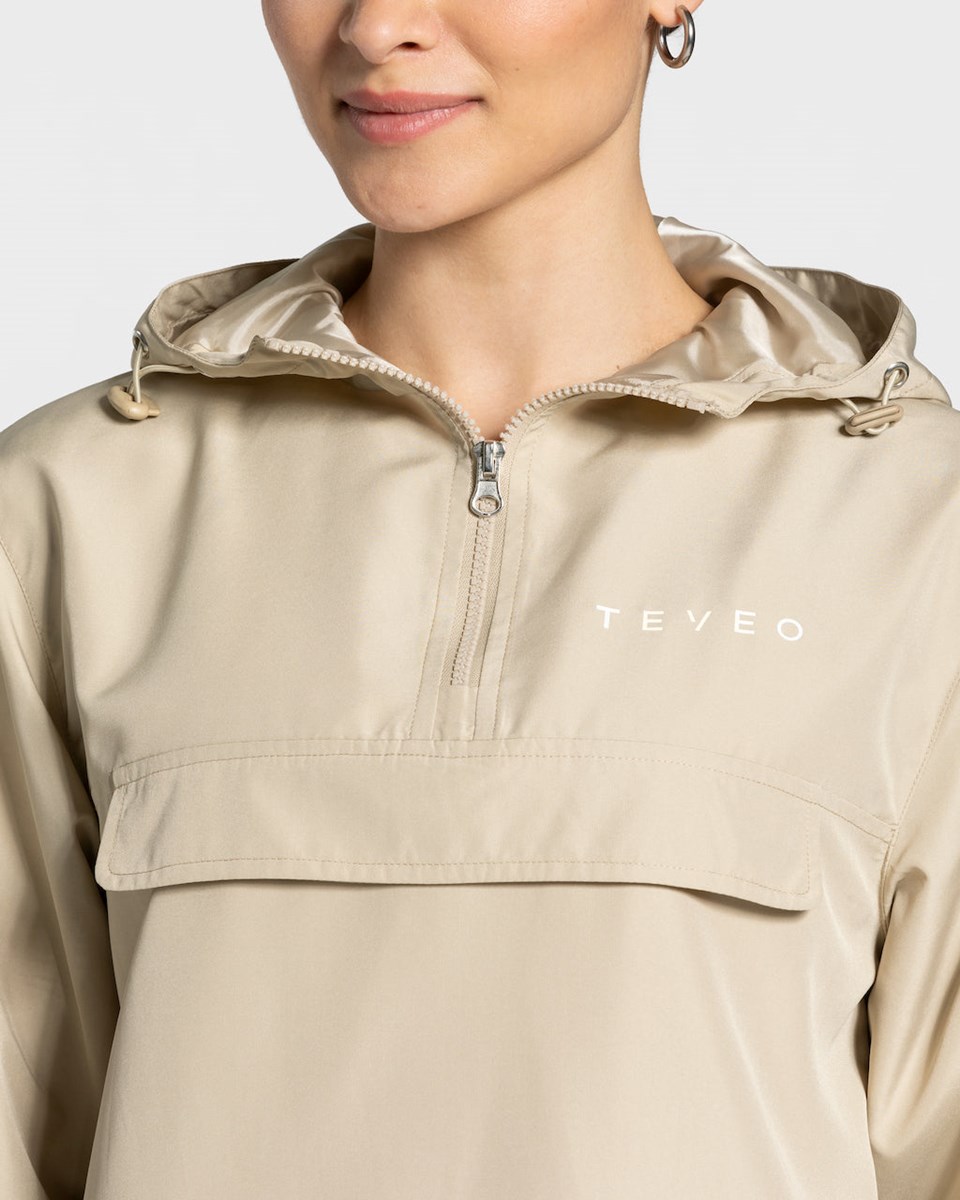 TEVEO Statement Windbreaker Sand | 14538OAMC