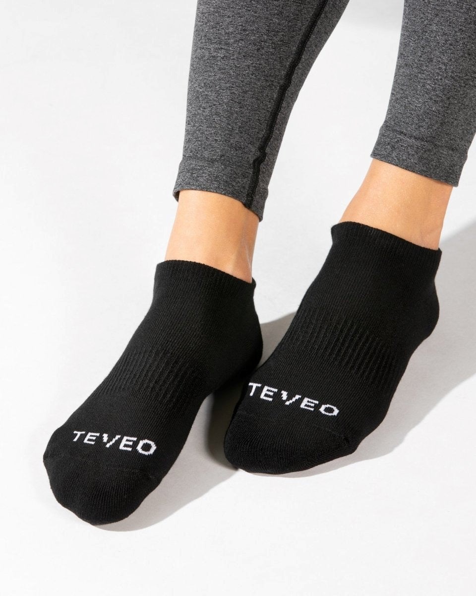 TEVEO TEVEO Active Socken (2er) Czarne | 31274KBOT