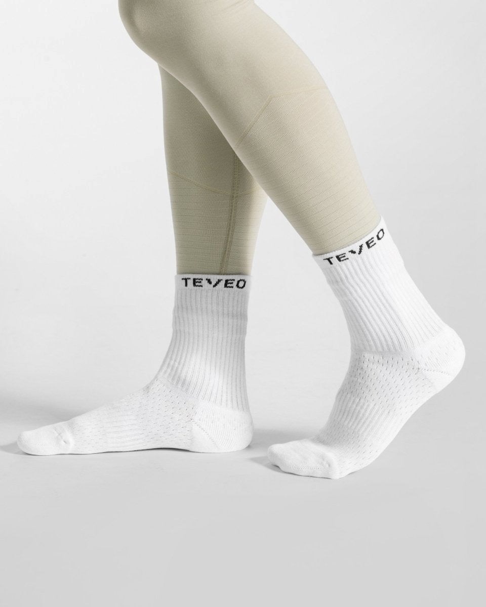 TEVEO TEVEO Air Socken (2er) Białe | 87059SJVB