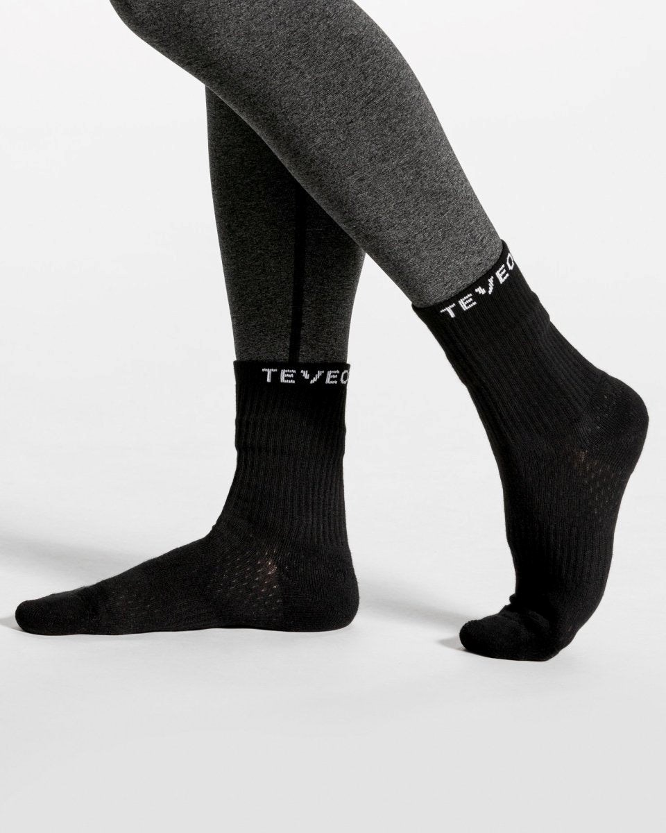 TEVEO TEVEO Air Socken (2er) Czarne | 15328RMCV