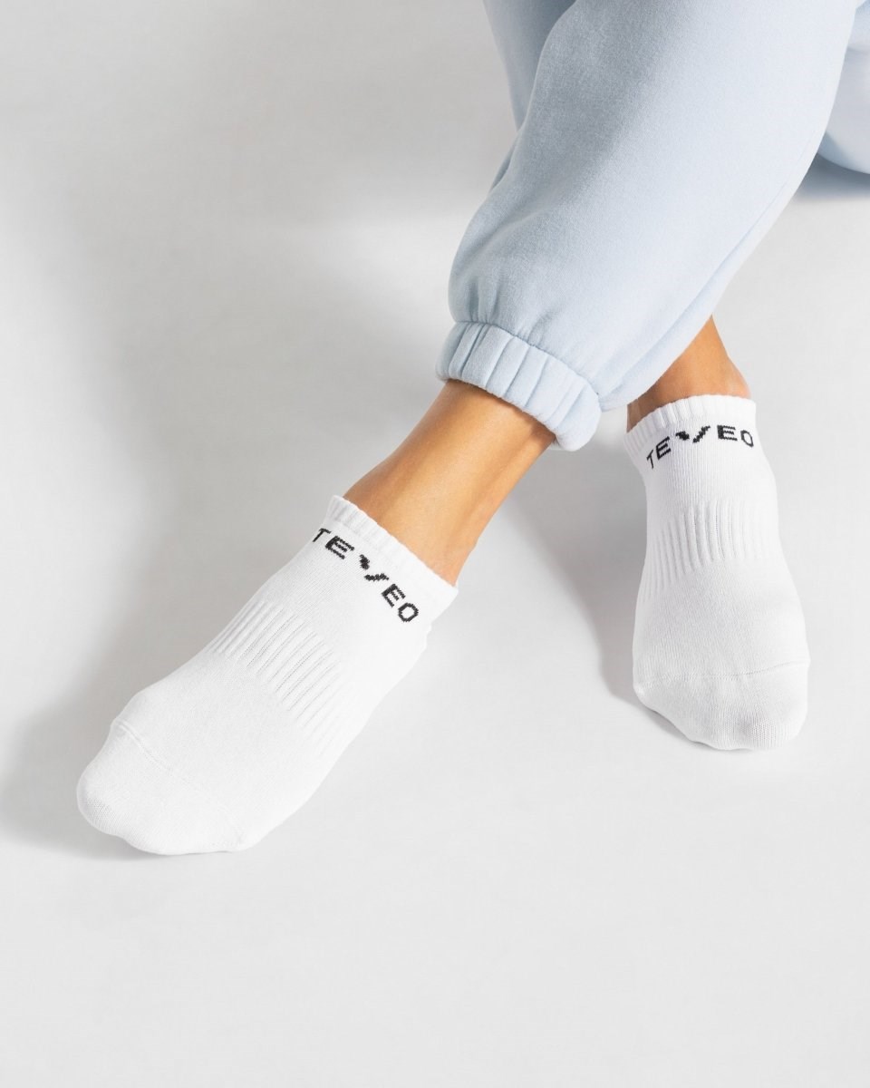 TEVEO TEVEO Sportowe Socken (2er) Białe | 84921NUOQ