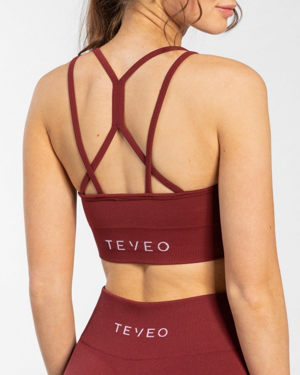 TEVEO Timeless Scrunch Bh Czerwone | 41972KANP