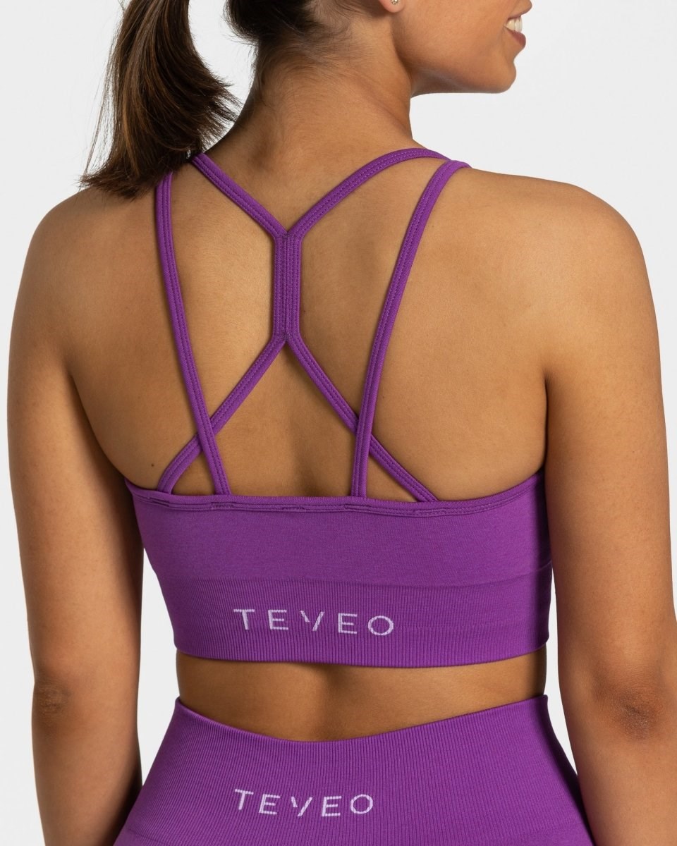 TEVEO Timeless Scrunch Bh Fioletowe | 72503MJVE