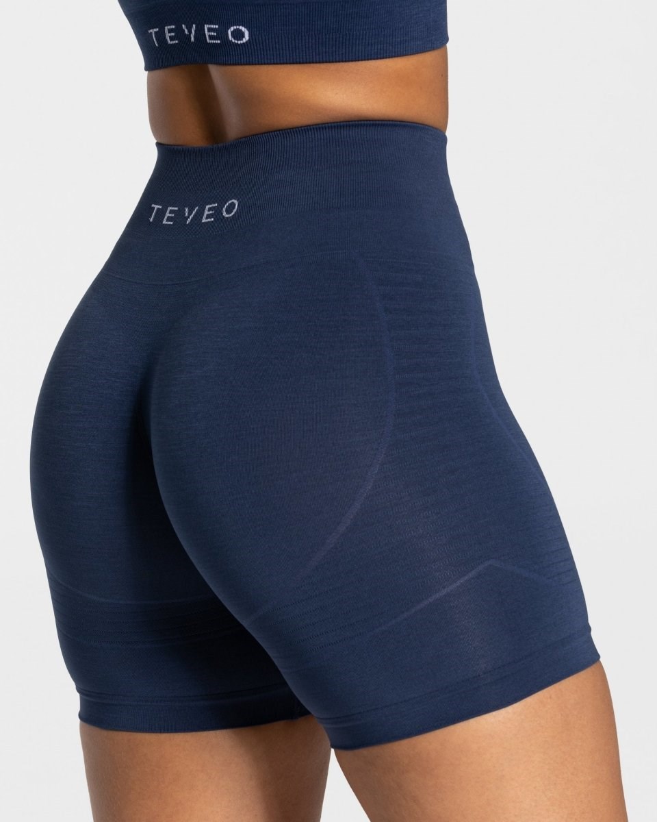 TEVEO True Shorts Ciemny Niebieskie | 84329BYHJ