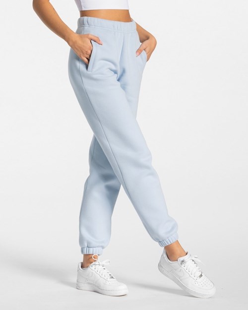 TEVEO Iconic Oversized Jogger Niebieskie | 86720VZOP