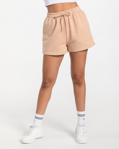 TEVEO Oversized Shorts Nude | 93627SMEO