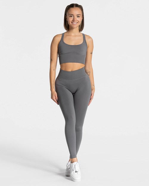 TEVEO Statement Scrunch Leggings Graphit | 51824MZJB