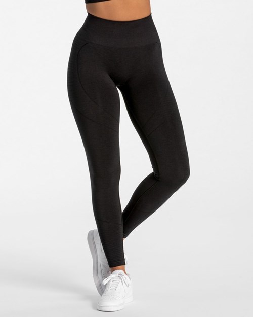 TEVEO True Leggings Czarne | 24731VUTS